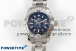Avenger 43mm SS TF 1:1 Best Edition Black Dial on SS Bracelet A2824 V2