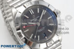 Breitling BLSF Chronomat Automatic 1:1 Best Edition GMT 40mm Grey Dial on SS Bracelet A2836 - Image 2