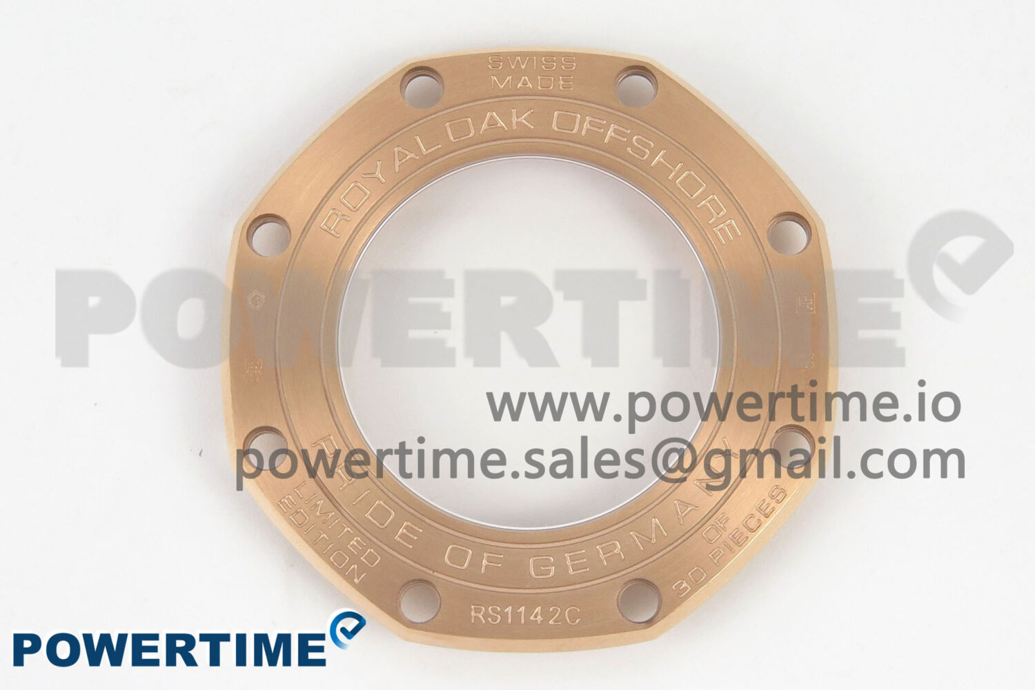 Royal Oak Offshore 44mm RG APPF Best Edition Gray Dial Ceramic Bezel on Black Rubber Strap SA3126 - Image 11