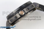Royal Oak Offshore 44mm Black Ceramic APJF 1:1 Best Edition Black RG Dial on Black Rubber Strap A3126 - Image 7