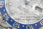 GMT-Master II Blue Ceramic 904L ARF 1:1 Best Edition Meteorite Dial on Jubilee Bracelet SH3285 CHS - Image 5
