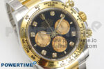 Daytona 126503 THBF 1:1 Best Edition Black/YG Diamonds Dial on SS/YG Bracelet SH4131 - Image 2