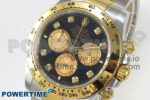 Daytona 126503 THBF 1:1 Best Edition Black/YG Diamonds Dial on SS/YG Bracelet SH4131 - Image 3