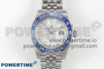 GMT-Master II Blue Ceramic 904L ARF 1:1 Best Edition Meteorite Dial on Jubilee Bracelet SH3285 CHS
