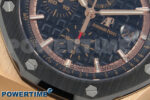 Royal Oak Offshore 44mm RG APPF Best Edition Black Dial Ceramic Bezel on Black Rubber Strap SA3126 - Image 5