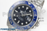 GMT-Master II Blue Ceramic 904L ARF 1:1 Best Edition Black Dial on Jubilee Bracelet SH3285 CHS - Image 2