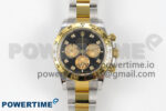 Daytona 126503 THBF 1:1 Best Edition Black/YG Diamonds Dial on SS/YG Bracelet SH4131