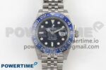 GMT-Master II Blue Ceramic 904L ARF 1:1 Best Edition Black Dial on Jubilee Bracelet SH3285 CHS