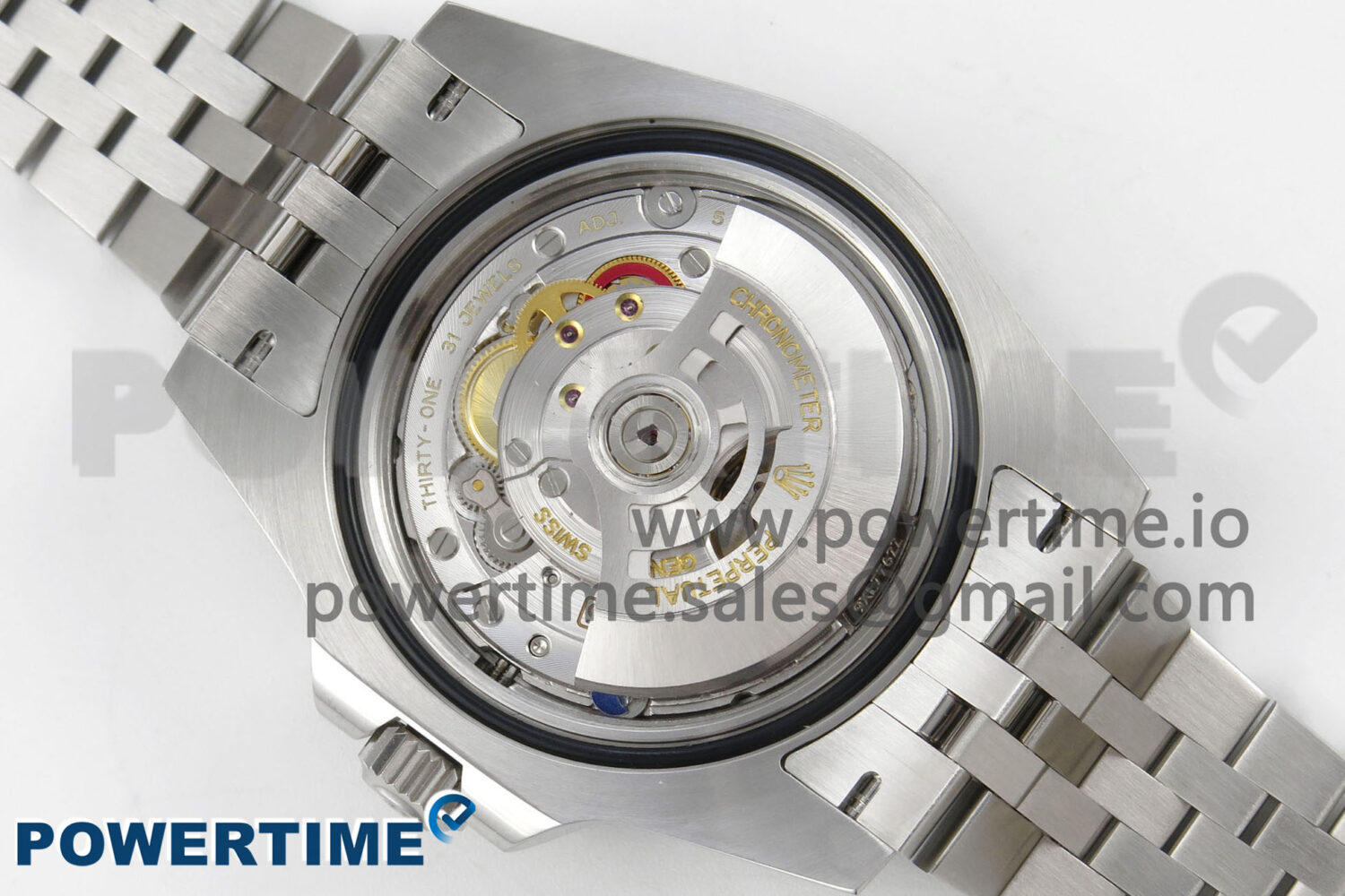 GMT-Master II Blue Ceramic 904L ARF 1:1 Best Edition Black Dial on Jubilee Bracelet SH3285 CHS - Image 9