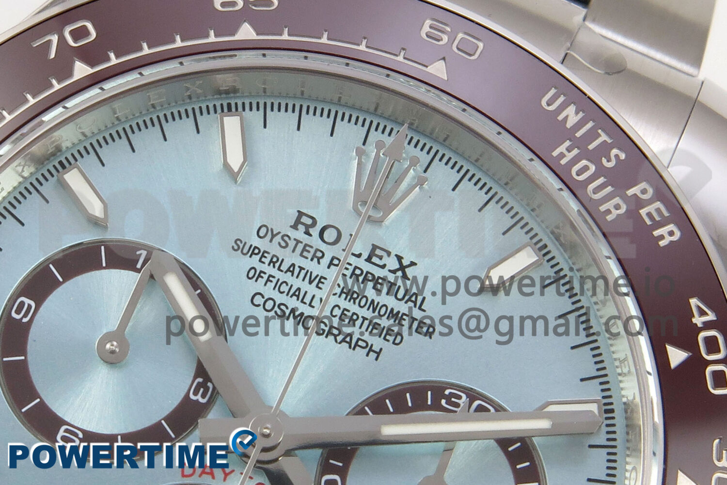 Daytona 126506 THBF 1:1 Best Edition 904L Steel Ice Blue Dial on SS Bracelet SH4131 - Image 4