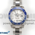 GMT-Master II Blue Ceramic 904L ARF 1:1 Best Edition Meteorite Dial on Oyster Bracelet SH3285 CHS