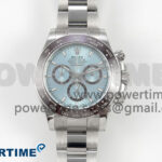 Daytona 126506 THBF 1:1 Best Edition 904L Steel Ice Blue Dial on SS Bracelet SH4131
