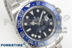 GMT-Master II Blue Ceramic 904L ARF 1:1 Best Edition Black Dial on Oyster Bracelet SH3285 CHS - Image 3