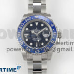 GMT-Master II Blue Ceramic 904L ARF 1:1 Best Edition Black Dial on Oyster Bracelet SH3285 CHS
