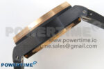 Royal Oak Offshore 44mm Black Ceramic RG Bezel APJF 1:1 Best Edition Gray Dial on Black Rubber Strap A3126 - Image 6