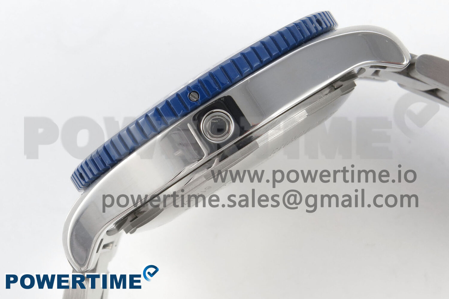 Superocean 44mm SS TF 1:1 Best Edition Blue Dial Blue Bezel on SS Bracelet A2824 V2 - Image 7