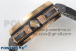 Royal Oak Offshore 44mm Black Ceramic RG Bezel APJF 1:1 Best Edition Gray Dial on Black Rubber Strap A3126 - Image 7