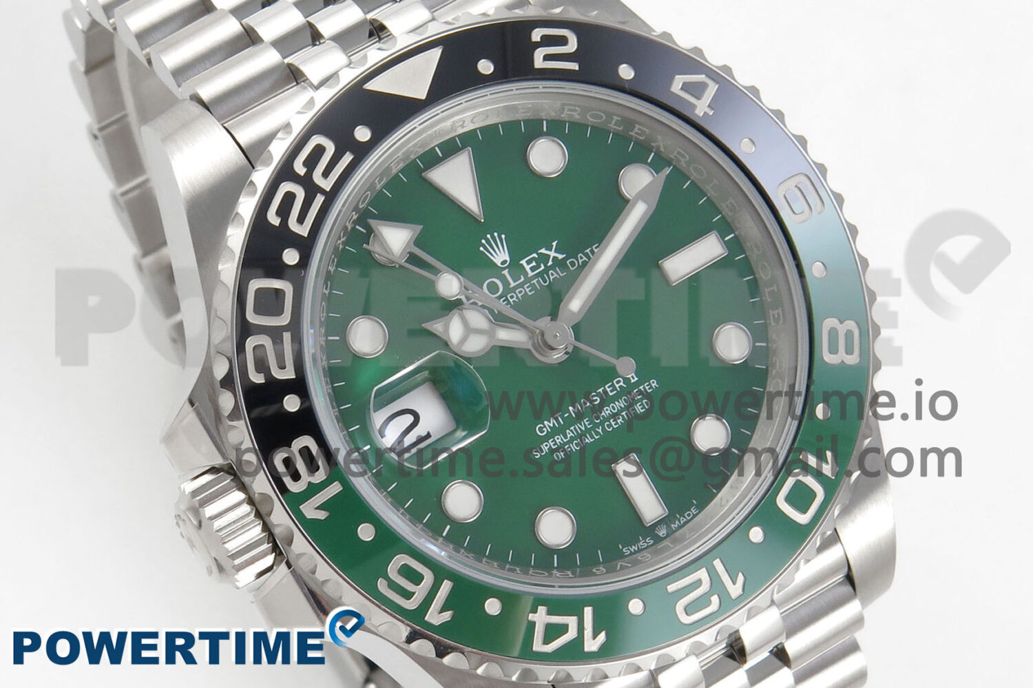 GMT-Master II 126729 VTNR Green/Black Ceramic 904L ARF 1:1 Best Edition on Jubilee Bracelet SH3285 CHS - Image 2