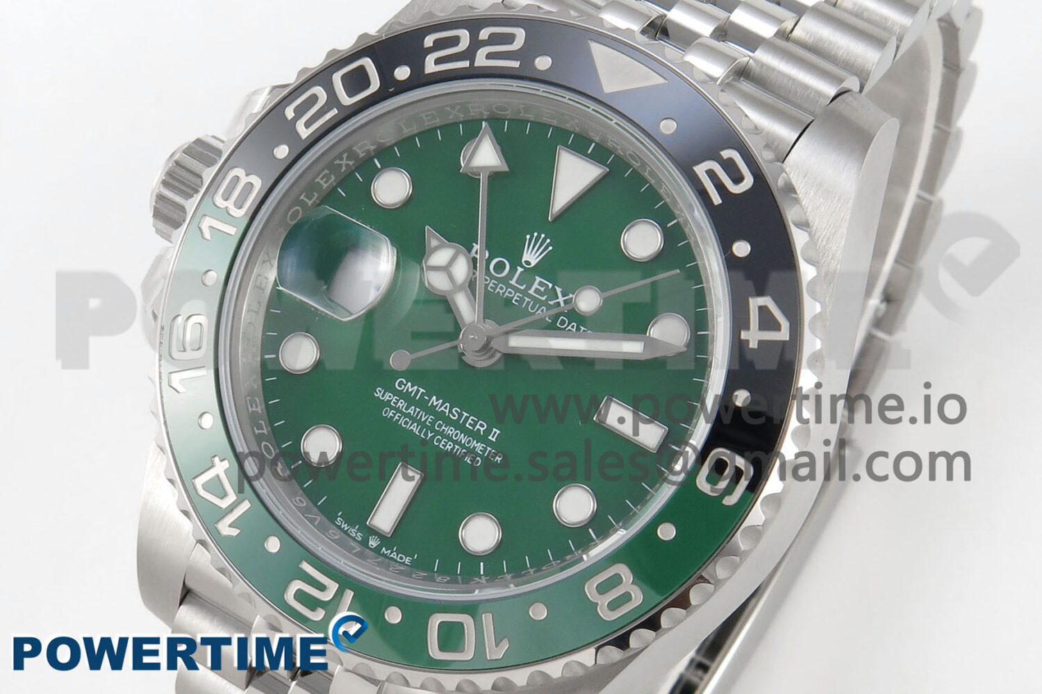 GMT-Master II 126729 VTNR Green/Black Ceramic 904L ARF 1:1 Best Edition on Jubilee Bracelet SH3285 CHS - Image 3