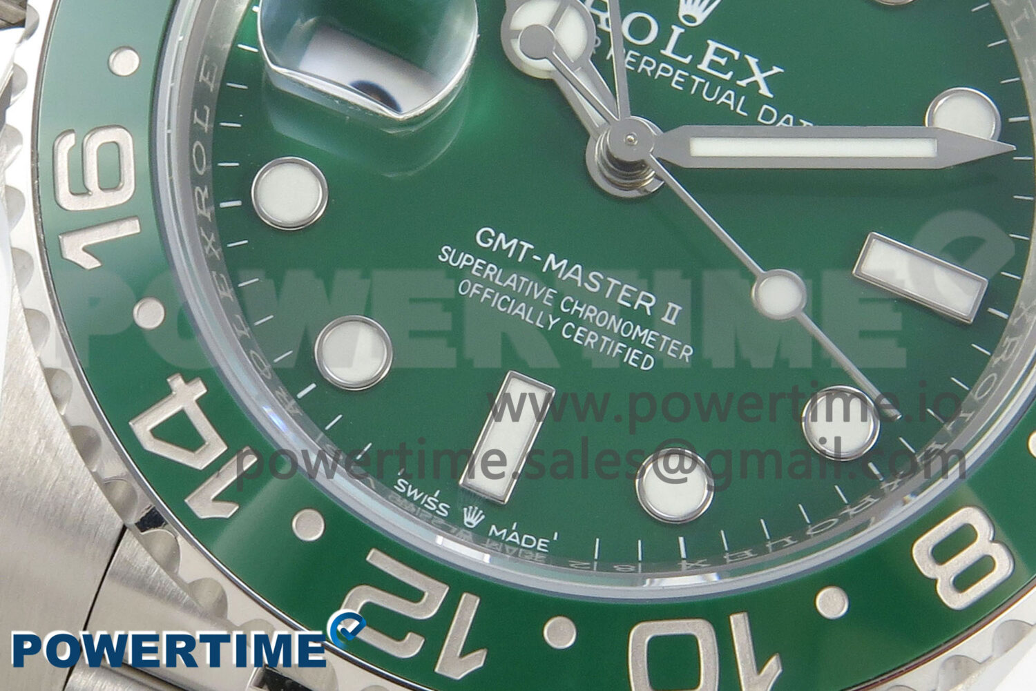 GMT-Master II 126729 VTNR Green/Black Ceramic 904L ARF 1:1 Best Edition on Jubilee Bracelet SH3285 CHS - Image 5