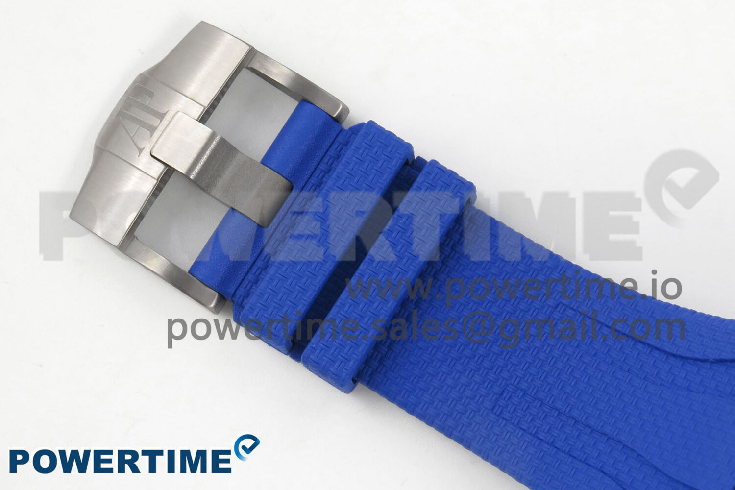 Royal Oak Offshore 44mm Black/Blue Ceramic APJF 1:1 Best Edition Blue Dial on Blue Rubber Strap A3126 - Image 13
