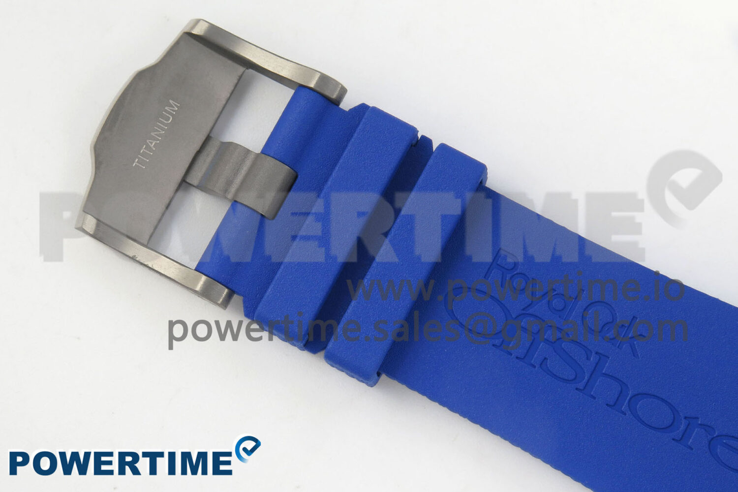 Royal Oak Offshore 44mm Black/Blue Ceramic APJF 1:1 Best Edition Blue Dial on Blue Rubber Strap A3126 - Image 14