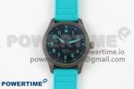 Mark XX IW328210 PVD BLSF Best Edition Black Dial on Green Rubber Strap MIYOTA 9015