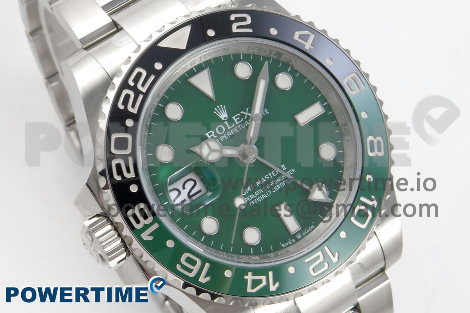 GMT-Master II 126729 VTNR Green/Black Ceramic 904L ARF 1:1 Best Edition on Oyster Bracelet SH3285 CHS - Image 2