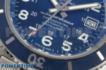 Superocean 44mm SS TF 1:1 Best Edition Blue Dial Blue Bezel on SS Bracelet A2824 V2 - Image 5