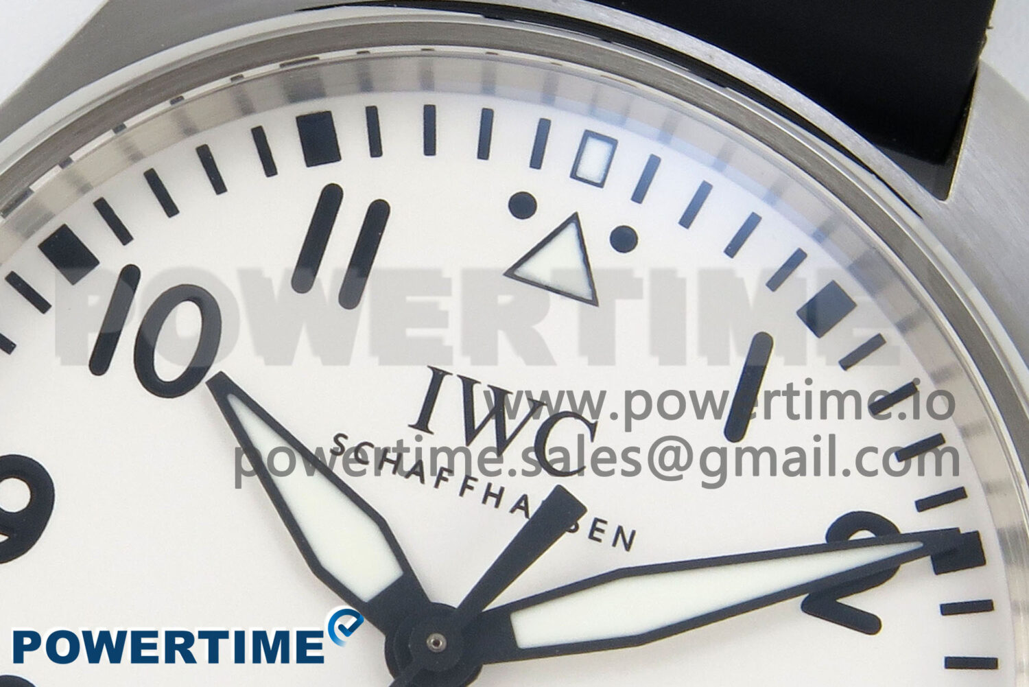 Mark XX IW328207 BLSF Best Edition White Dial on Black Rubber Strap MIYOTA 9015 - Image 4