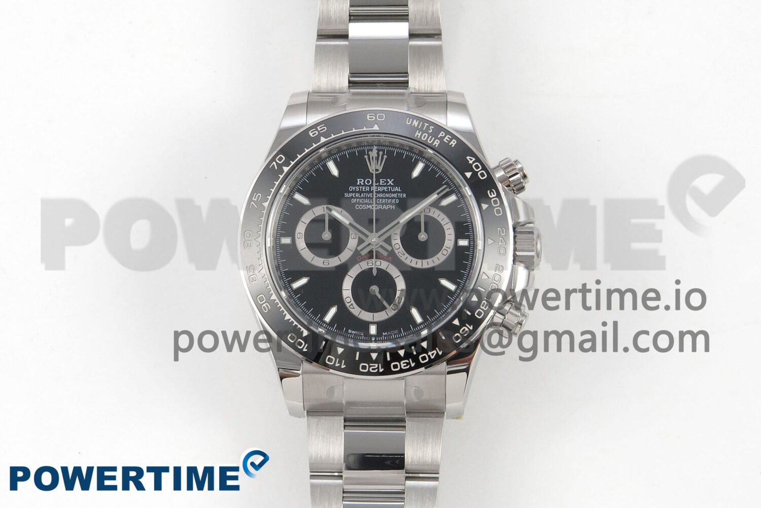 Daytona 126500 THBF 1:1 Best Edition 904L Steel Black Dial on SS Bracelet SH4131 - Image 1