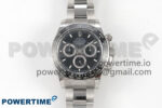 Daytona 126500 THBF 1:1 Best Edition 904L Steel Black Dial on SS Bracelet SH4131