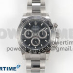 Daytona 126500 THBF 1:1 Best Edition 904L Steel Black Dial on SS Bracelet SH4131