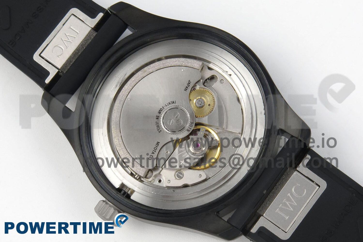 Pilot 41 Black Aces PVD IW326905 BLSF Best Edition on Black Rubber Strap MIYOTA 9015 - Image 9