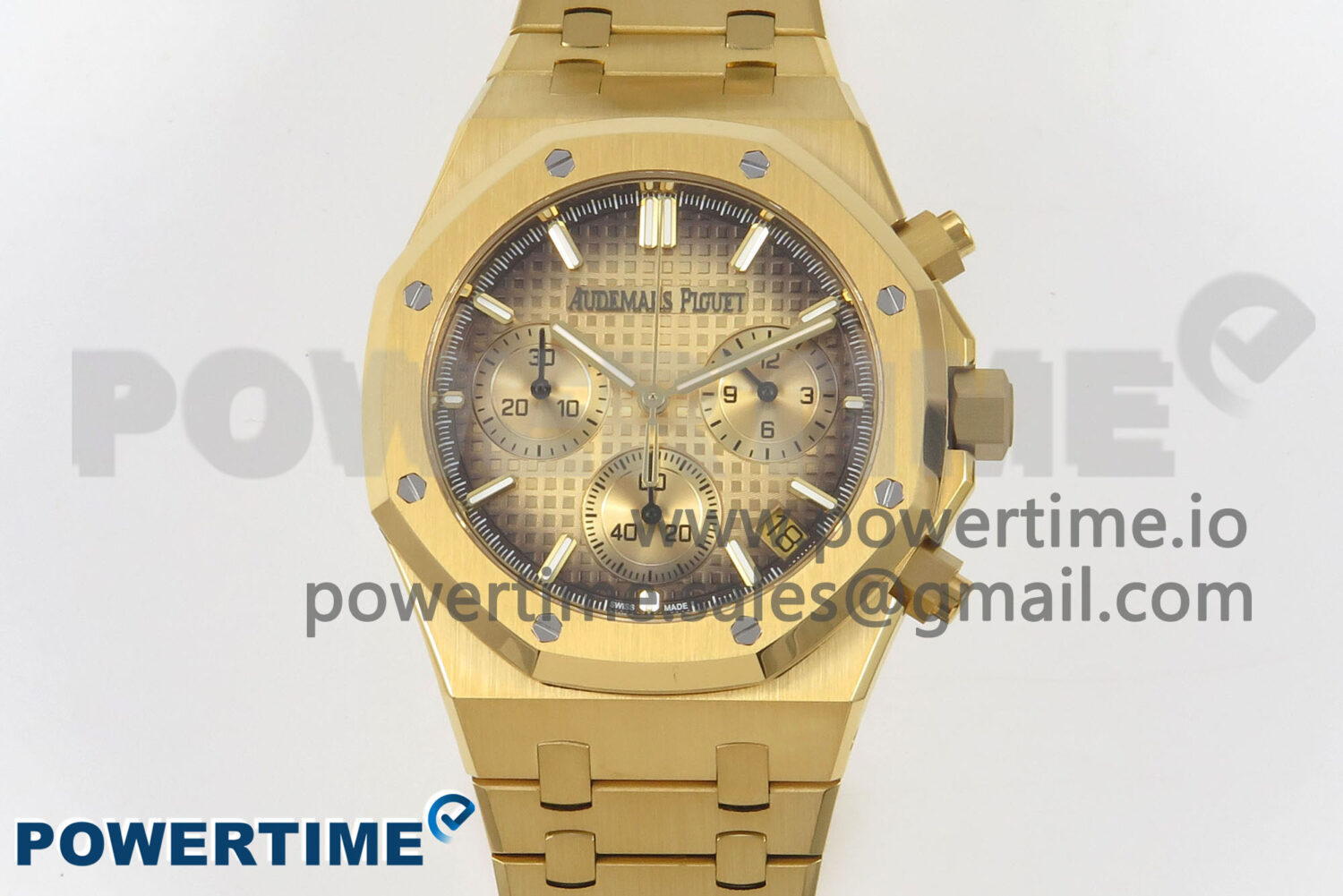 Royal Oak Chrono 26240 YG APSF 1:1 Best Edition YG Dial on YG Bracelet SA4401 - Image 1