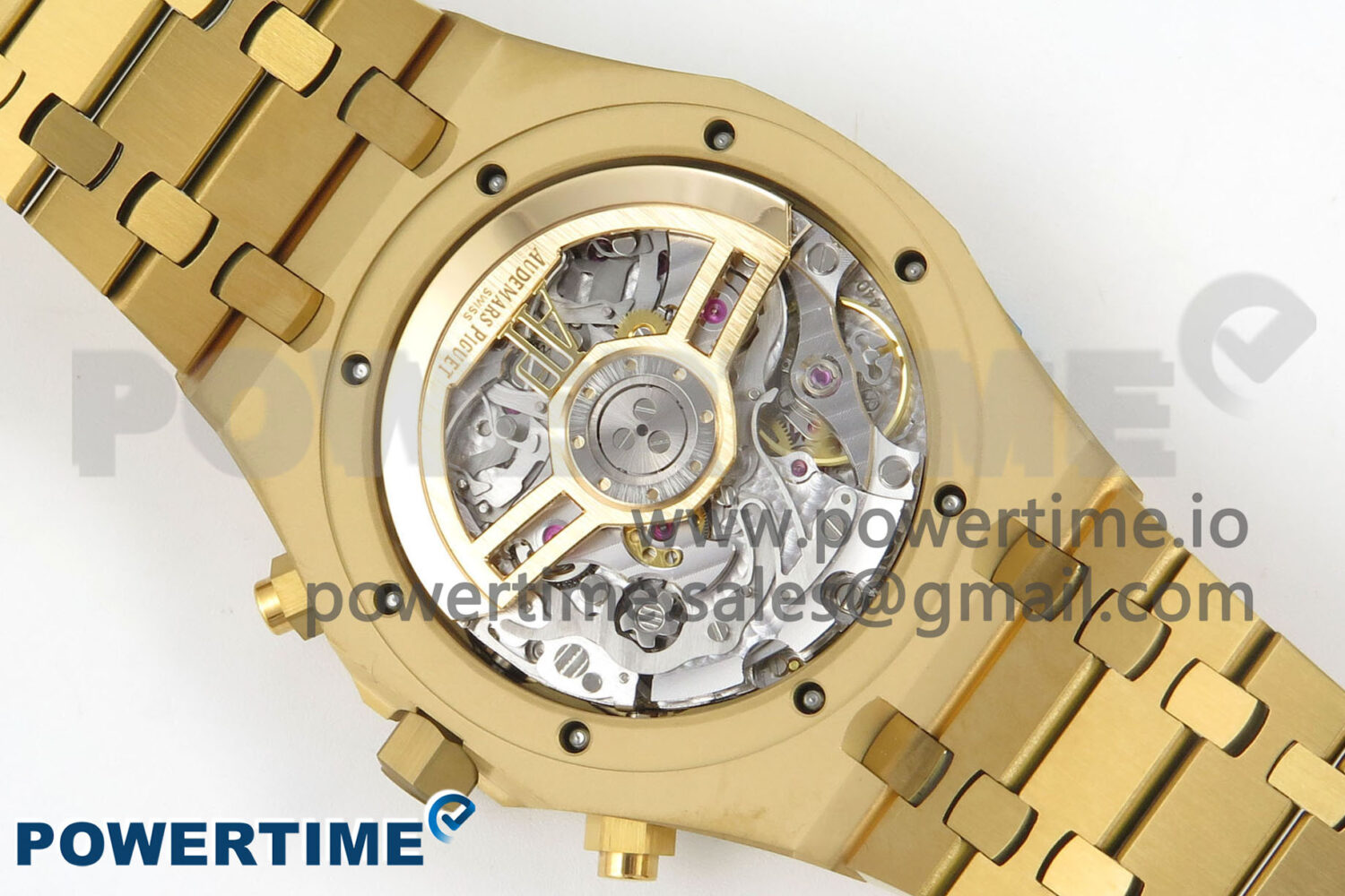 Royal Oak Chrono 26240 YG APSF 1:1 Best Edition YG Dial on YG Bracelet SA4401 - Image 9