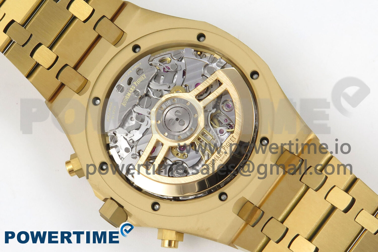 Royal Oak Chrono 26240 YG APSF 1:1 Best Edition YG Dial on YG Bracelet SA4401 - Image 10