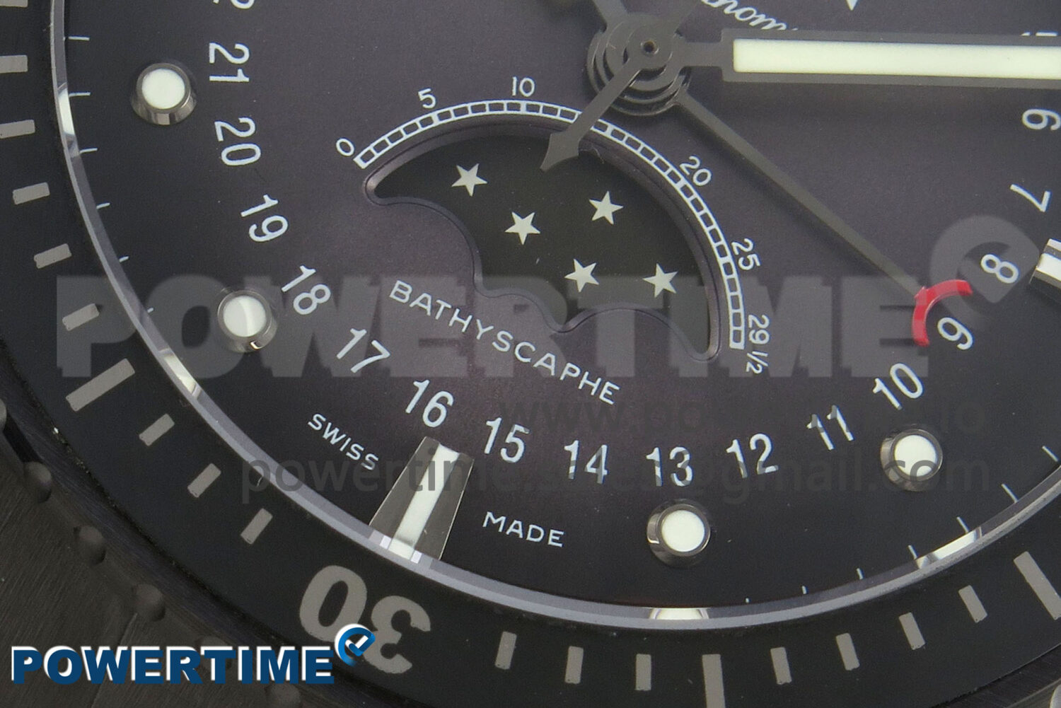 Bathyscaphe 43mm Ceramic DDDF 1:1 Best Edition Gray Dial on Ceramic Bracelet A6654 - Image 5