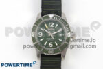 Superocean 44mm SS TF 1:1 Best Edition Green Dial Green Bezel on Green Nylon Strap A2824 V2