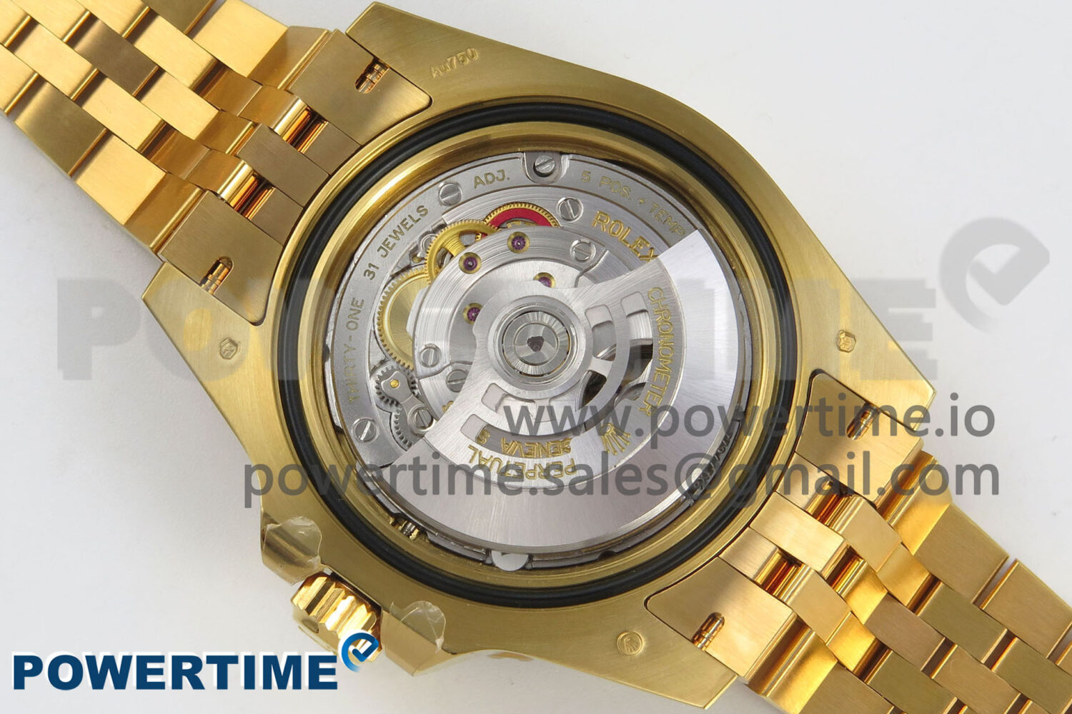 GMT-Master II 126718 GRNR YG 3EF 1:1 Best Edition Tiger Iron Dial On YG Bracelet Super Clone VR3285 CHS - Image 9