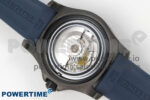 Superocean 46mm SS TF 1:1 Best Edition Blue Dial Black Bezel on Blue Rubber Strap A2824 V2 - Image 10