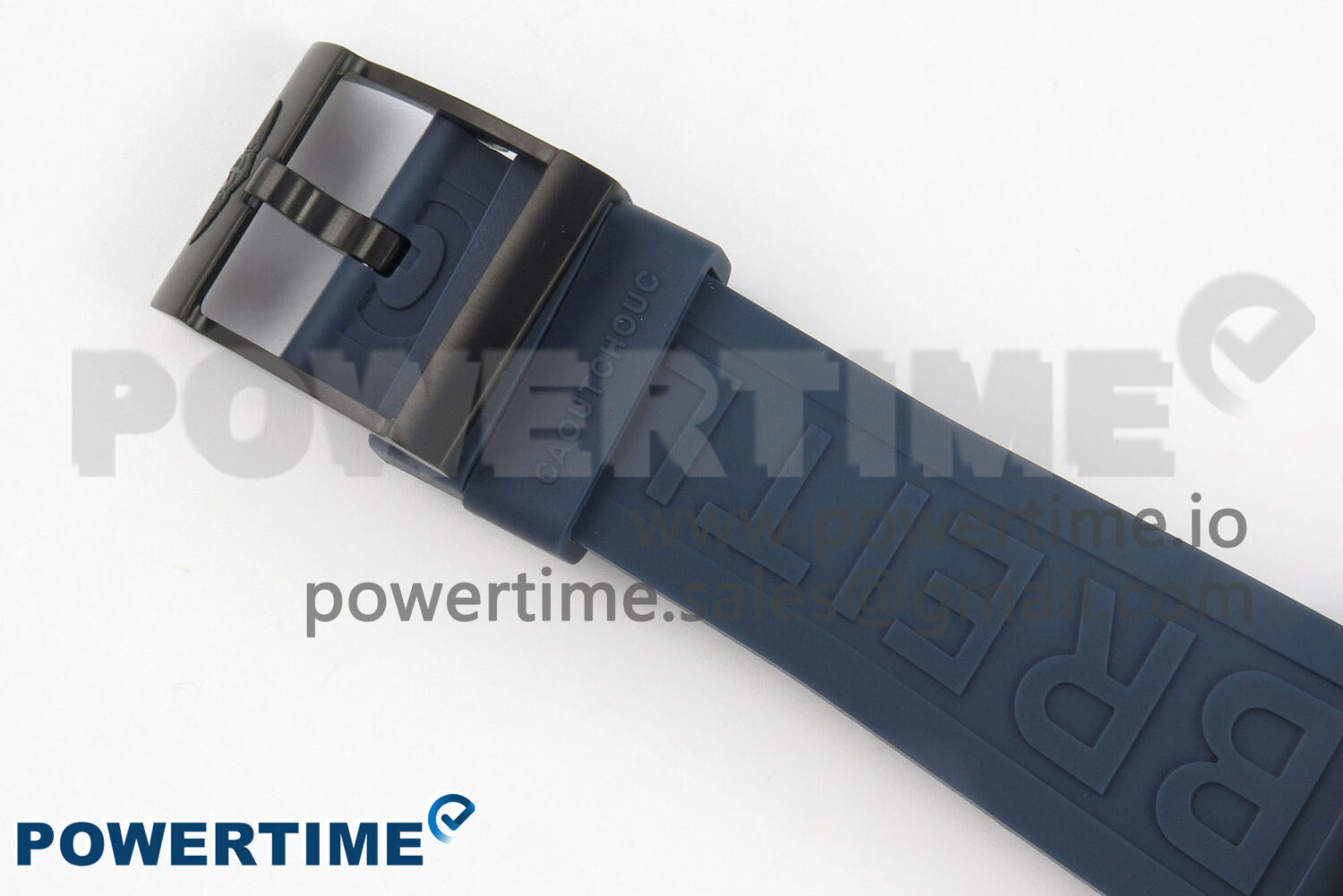 Superocean 46mm SS TF 1:1 Best Edition Blue Dial Black Bezel on Blue Rubber Strap A2824 V2 - Image 13
