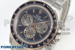 Daytona X SS/RG ADGF Best Edition Black Skeleton Dial On SS Bracelet SA4130 - Image 3