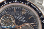 Daytona X SS/RG ADGF Best Edition Black Skeleton Dial On SS Bracelet SA4130 - Image 4