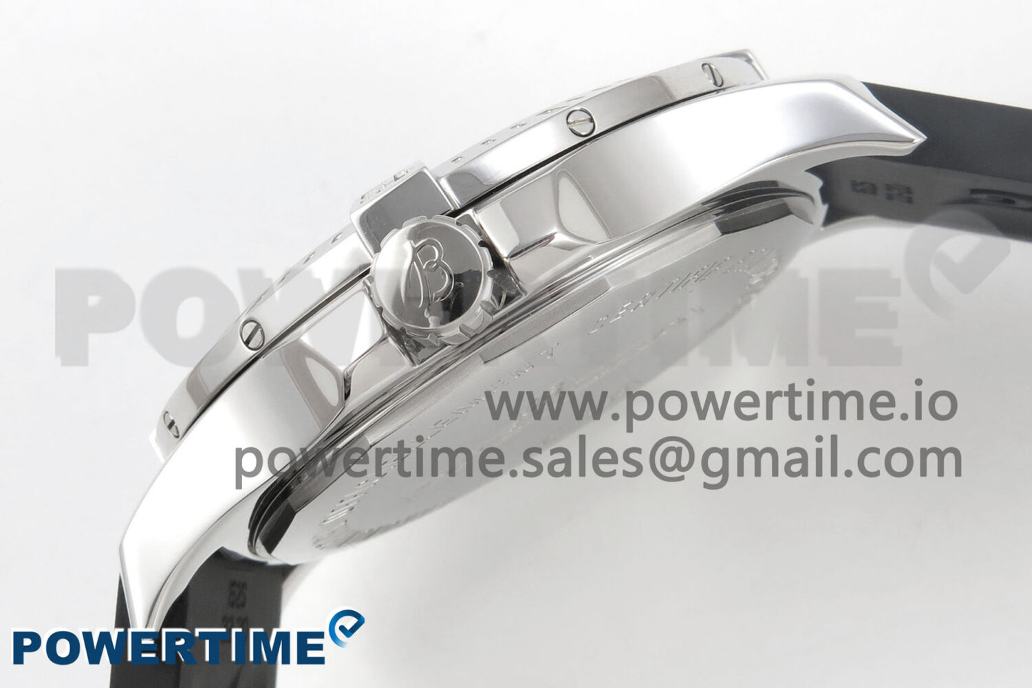 Colt Automatic 44mm TF 1:1 Best Edition Black Dial on Black Rubber Strap A2824 V2 - Image 6