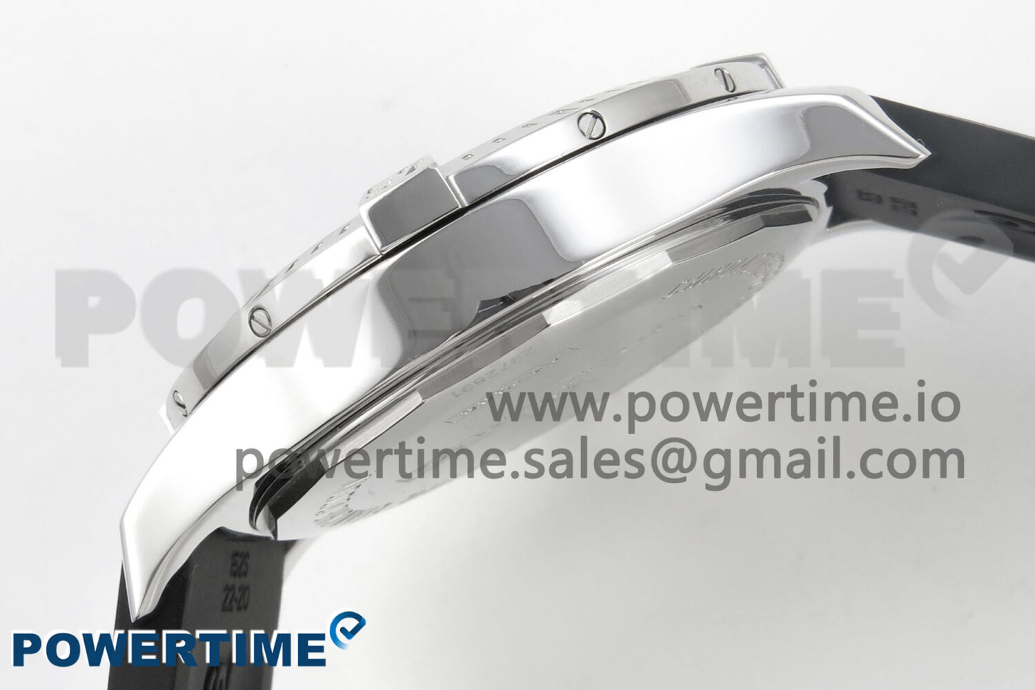 Colt Automatic 44mm TF 1:1 Best Edition Black Dial on Black Rubber Strap A2824 V2 - Image 7
