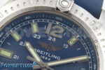 Colt Automatic 44mm TF 1:1 Best Edition Blue Dial on Blue Rubber Strap A2824 V2 - Image 4