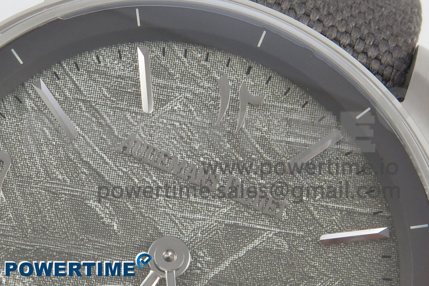 Code 11.59 Tourbillon SS APPF Best Edition Meteorite Dial on Gray Nylon Strap - Image 4