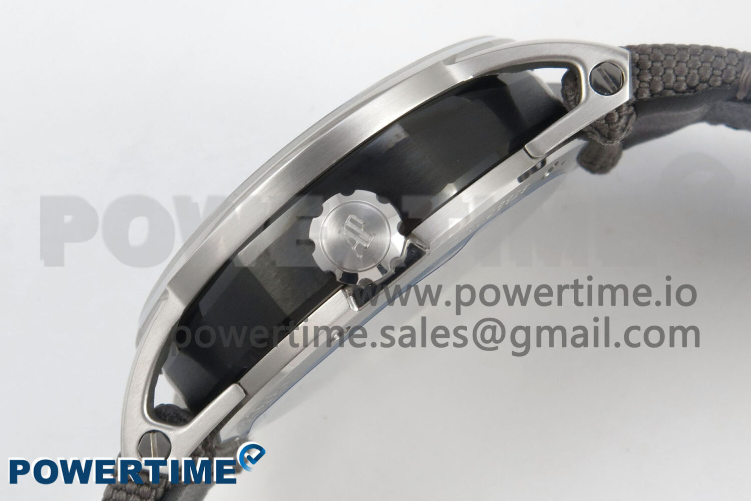 Colt Automatic 44mm TF 1:1 Best Edition Blue Dial on Blue Rubber Strap A2824 V2 - Image 11
