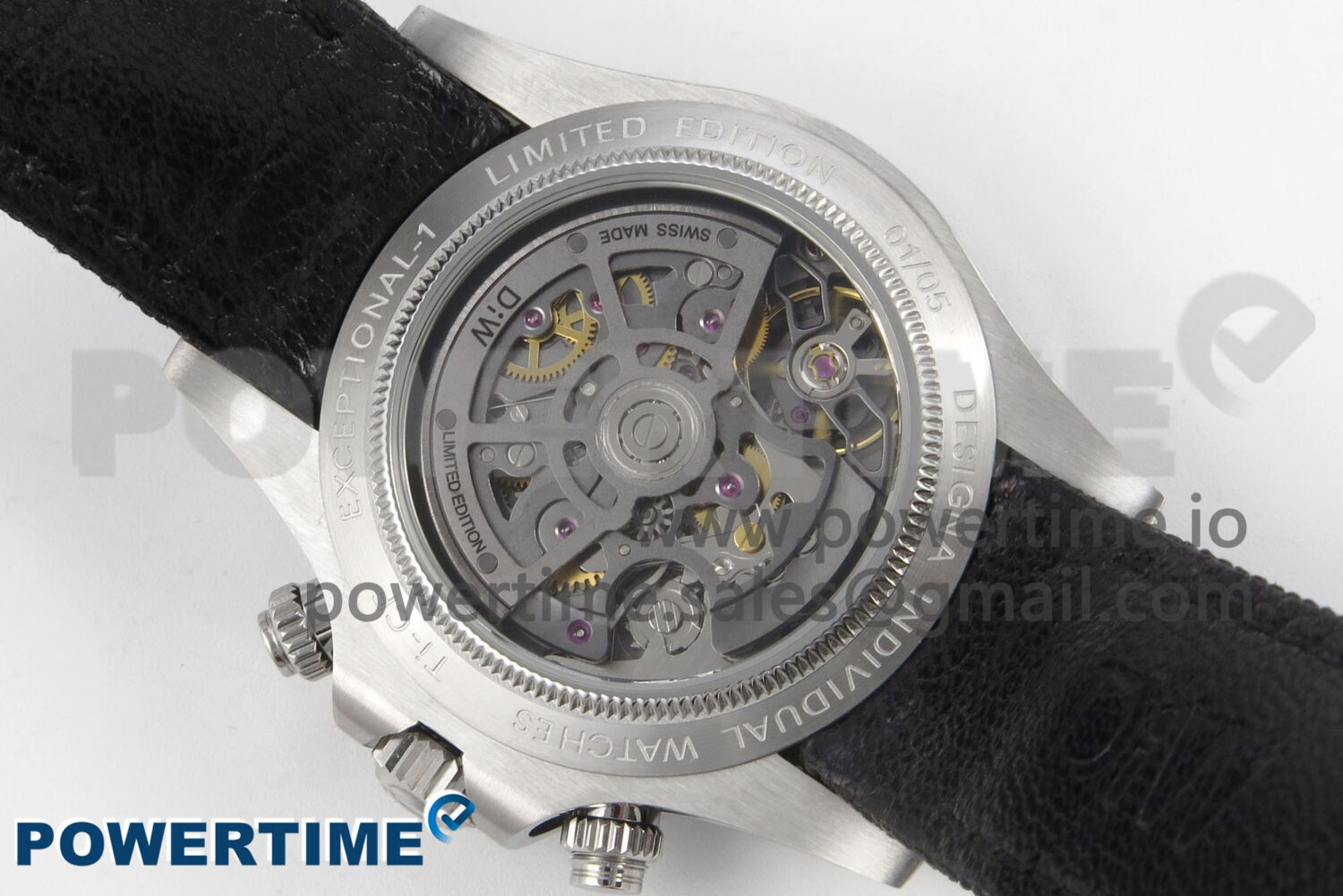 DIW Ventura Daytona ADGF Best Edition Stars Dial on Black Nylon Strap SA4130 - Image 9